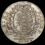 Талер 1774 (Саксония)
