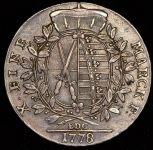 Талер 1778 (Саксония)