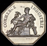 Жетон "Торгово-промышленная палата" 1836 (Франция)
