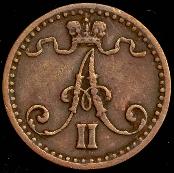 1 пенни 1866 (Финляндия)
