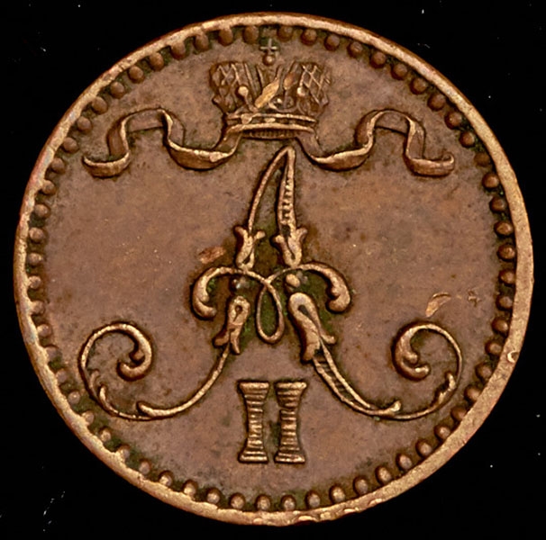1 пенни 1867 (Финляндия)