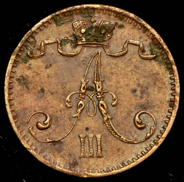 1 пенни 1882 (Финляндия)