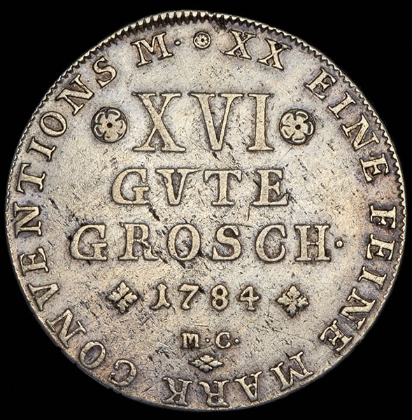 16 грошей 1784 (Брауншвейг-Вольфенбюттель)