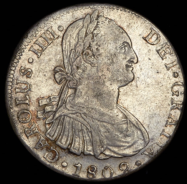 8 реалов 1802 (Перу)