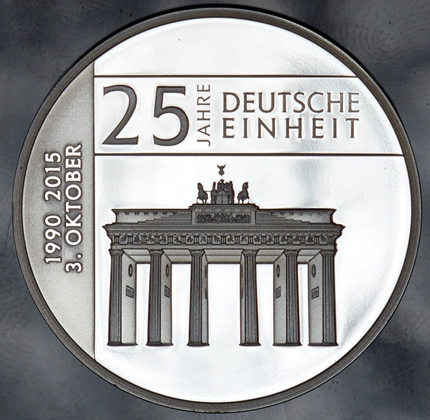 Медаль "25 лет объеденения Германии" 2015 (Германия)