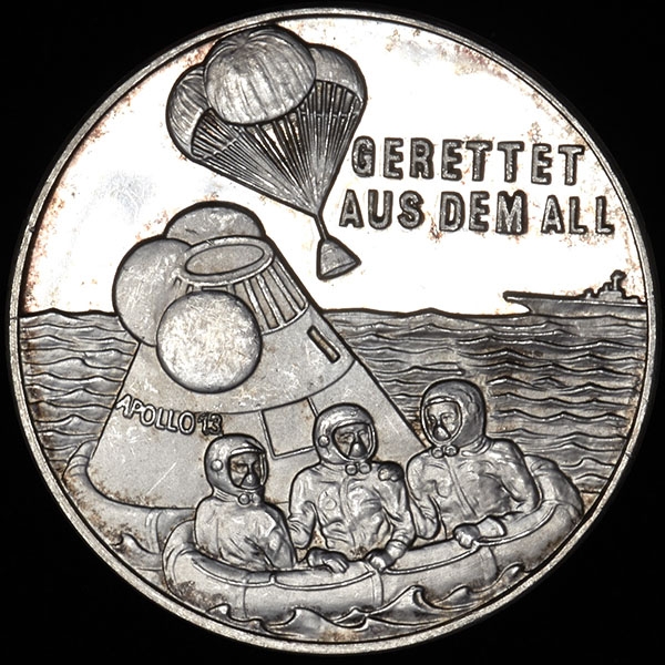 Медаль "Аполлон 13: Возвращение на землю" (Германия)