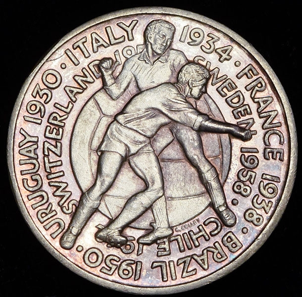 Медаль "Чемпионат мира по футболу 1966 в Англии" (Великобритания)