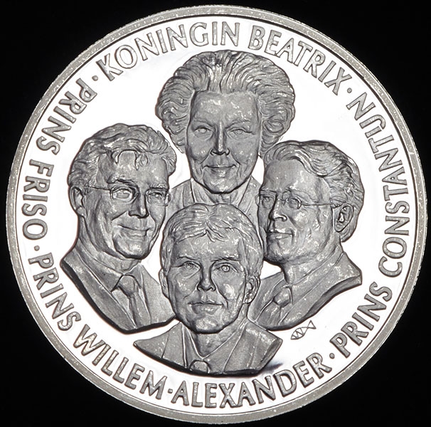 Медаль "Королева Нидерландов Беатрикс" (Нидерланды)