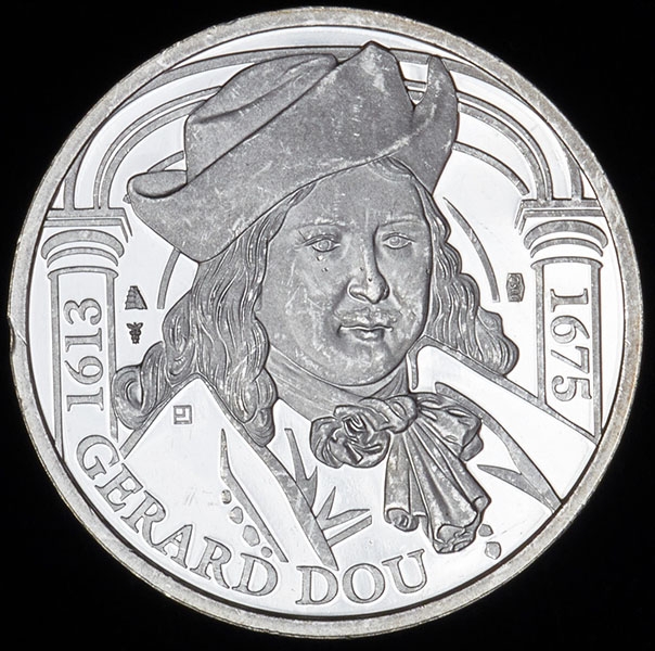 Медаль "Рембрандт и его ученики: Картины Герарда Дау" (Нидерланды)