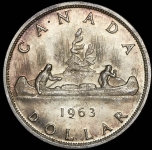 1 доллар 1963 (Канада)