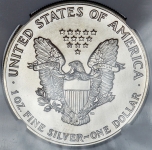 1 доллар 1991 "Американский серебряный орел" (США) (в слабе)