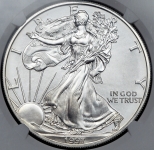 1 доллар 1997 "Американский серебряный орел" (США) (в слабе)