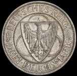 3 марки 1930 "Освобождение Рейнланда"   (Германия)