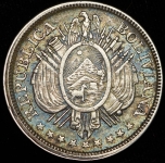 50 центаво 1897 (Боливия)