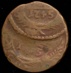 Деньга 1745