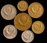 Годовой набор монет СССР 1950 года