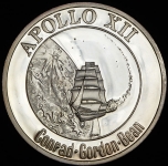Медаль "Аполлон-12: 2-я посадка на Луну" (США)
