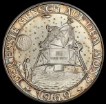 Медаль "Аполон 11: Высадка на луну" (Германия)