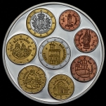 Медаль "Евро-монеты Сан-Марино" (Германия)