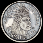 Медаль "Индейские вожди Венесуэлы: Гуараугута" (Венесуэла)