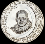 Медаль "Нил Армстронг - первый человек на Луне" (США)