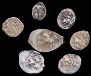 Набор из 7-и проволочных монет