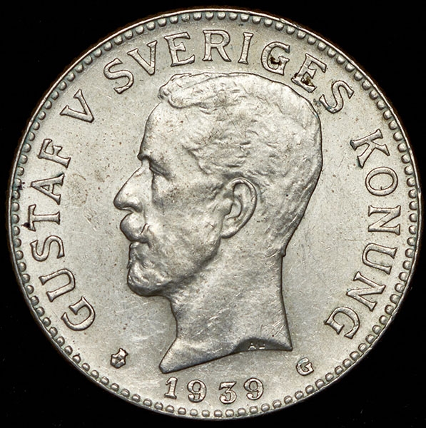 2 кроны 1939 (Швеция)