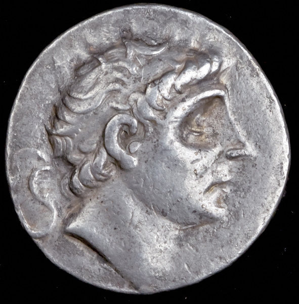 Тетрадрахма  Антиох II Теос  Сирия  Селевкиды