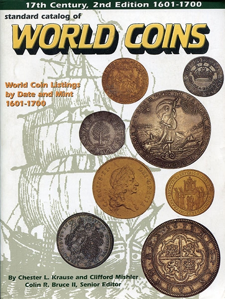 Книга Krause "Standart catalog of world coins 1601-1700  2nd edition" 1999