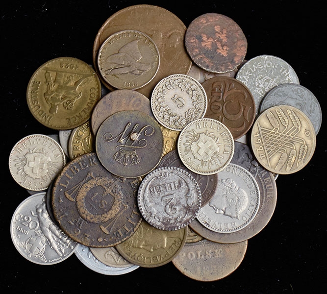 Набор из 41-ой монеты (страны мира)