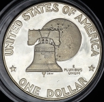 1 доллар 1976 "200 лет независимости США" (США)