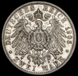2 марки 1905 (Вюртемберг)