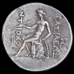 Тетрадрахма  Антиох II Теос  Сирия  Селевкиды