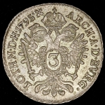 3 крейцера 1795 (Австрия)