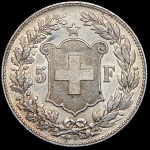 5 франков 1890 (Швейцария)