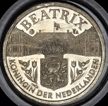 Медаль "25 лет правления королевы Беатрикс" (Нидерланды)