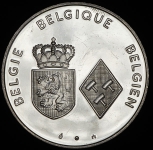Медаль "На свадьбу Филиппа и Матильды" (Бельгия)