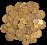 Набор из 117 монет СССР