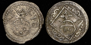 Набор из 2-х сер  монет (Вюртцбург)