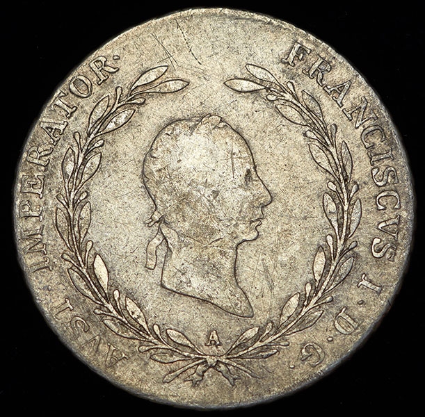 20 крейцеров 1828 (Австрия)