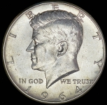 1/2 доллара 1964 "Джон Кеннеди" (США)