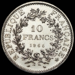 10 франков 1966 (Франция)