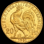 20 франков 1901 (Франция)