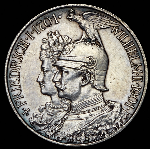 2 марки 1901 "200-летие королевства"  (Пруссия)