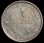 1/4 рупии 1904 (Германская Восточная Африка)