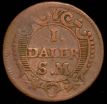 1 далер 1718 "Меркурий" (Швеция)