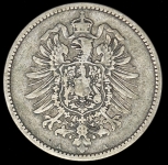 1 марка 1875 (Германия)