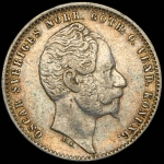 1 риксдалер 1857 (Швеция)