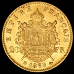 20 франков 1869 (Франция)