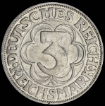 3 марки 1927 "1000 лет Нордхаузену" (Германия)